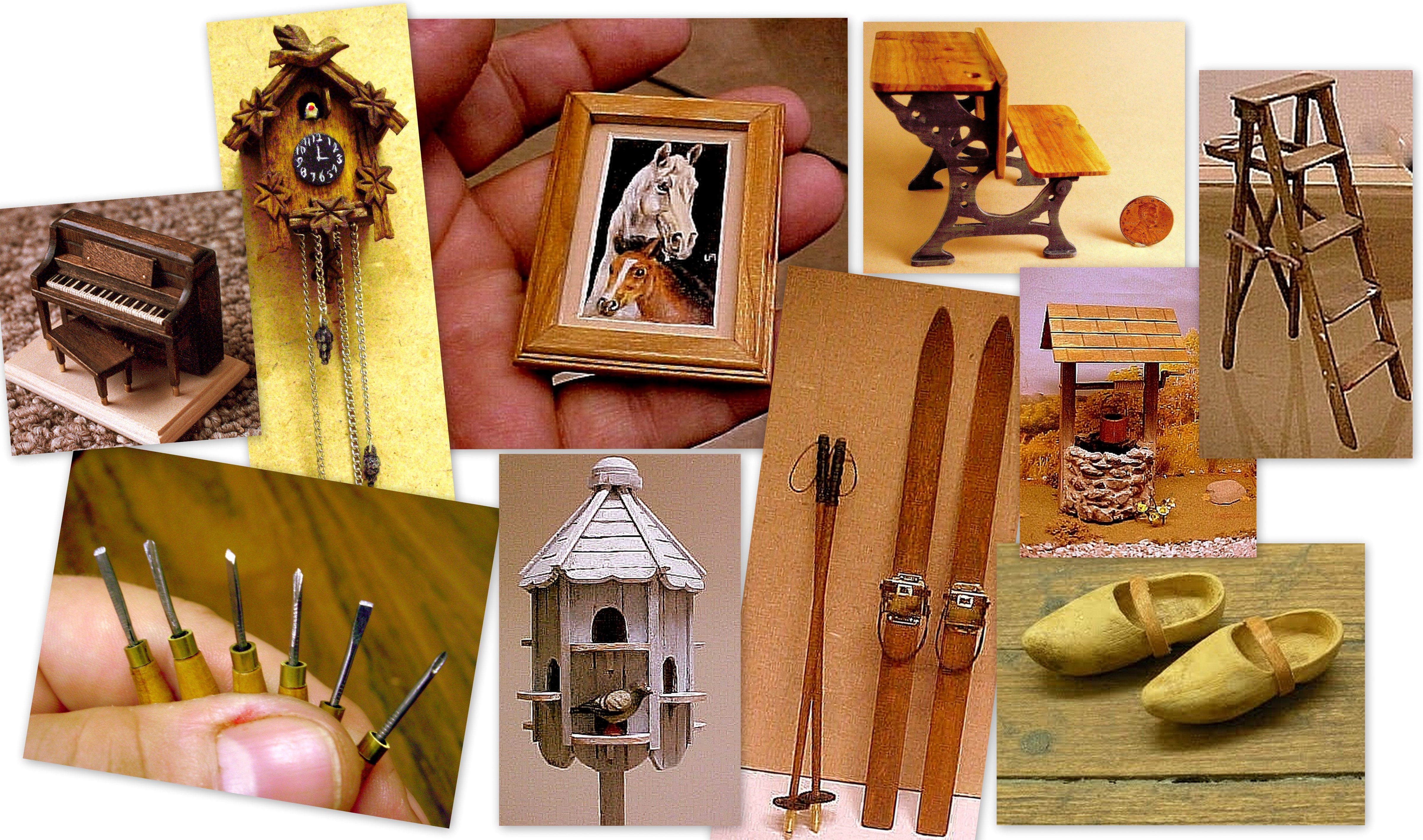 Hand 























































made custom functioniong miniature dollhouse accessories